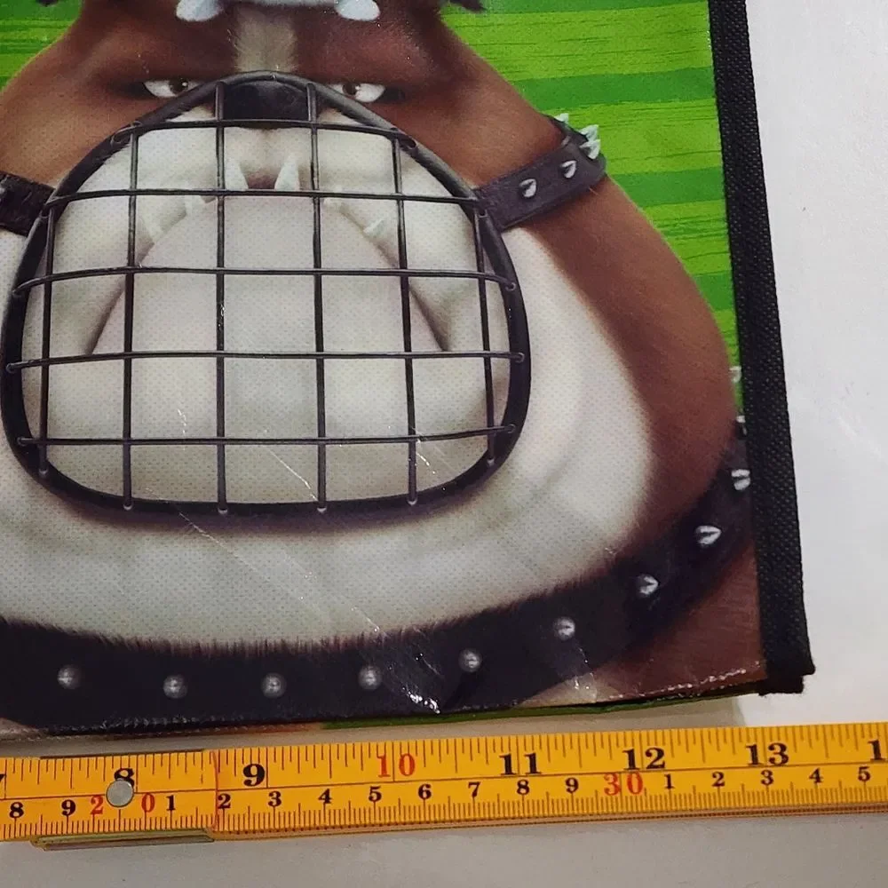 The Secret Life of Pets Movie Ripper Dog & Snowball Bunny Green Tote Bag